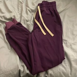✨SOLD FIGS Deep Purple HW Zamora Jogger XXS